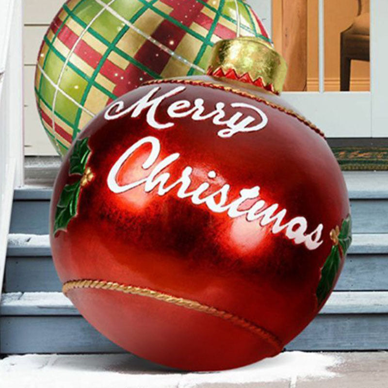 Inflatable Christmas Ornament Ball for Outdoor