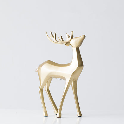 Christmas Deer Figurine Decor