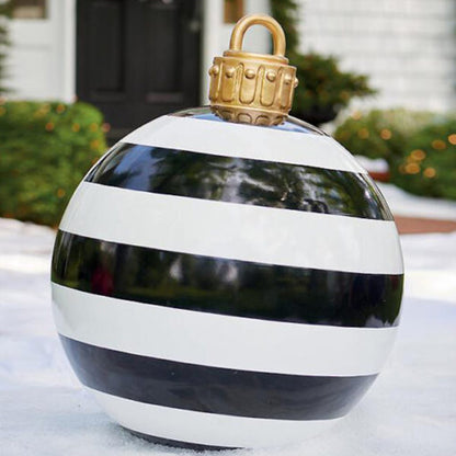 Inflatable Christmas Ornament Ball for Outdoor