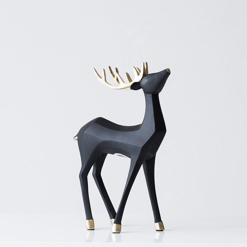 Christmas Deer Figurine Decor