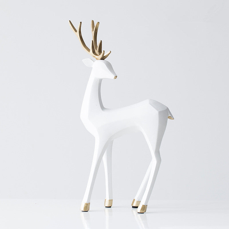 Christmas Deer Figurine Decor