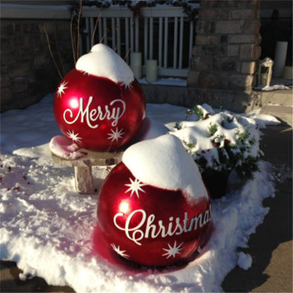 Inflatable Christmas Ornament Ball for Outdoor