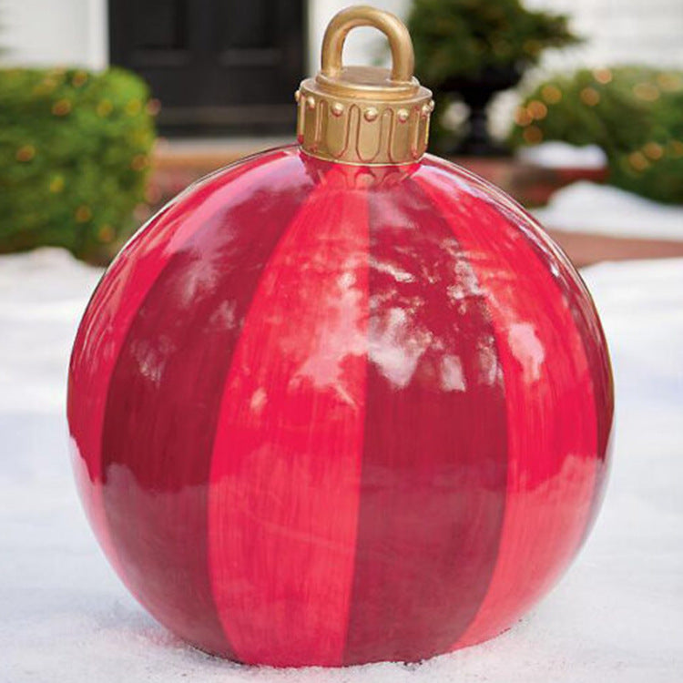 Inflatable Christmas Ornament Ball for Outdoor