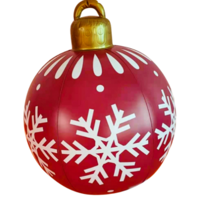 Inflatable Christmas Ornament Ball for Outdoor