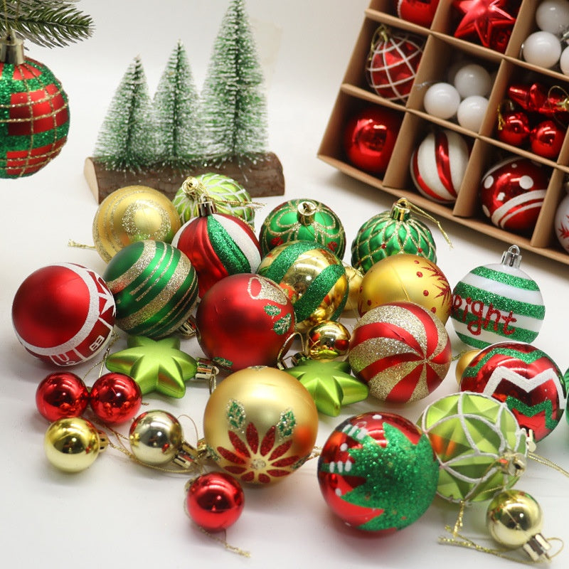 42 pcs Merry christmas Ornament Set 